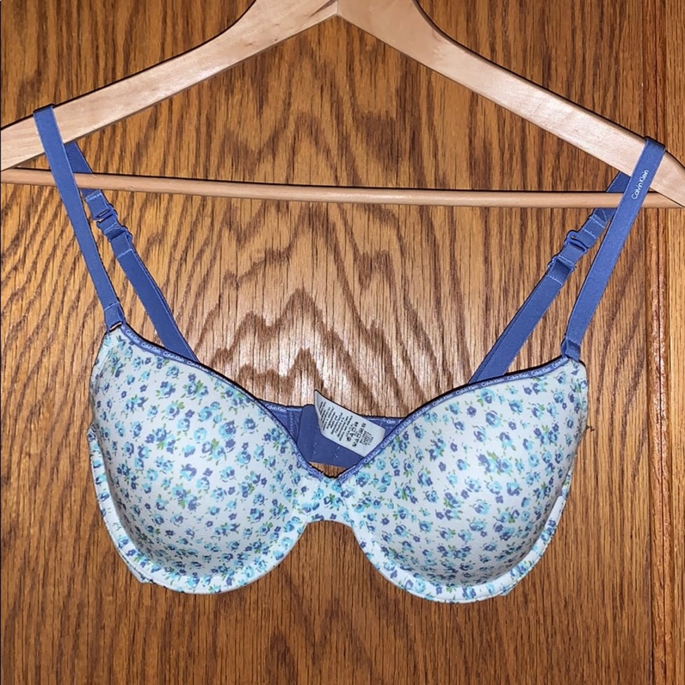 Calvin Klein Floral Bra 32DD